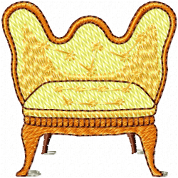 Chairs Embroidery Design 3 Chairs Embroidery Design 3